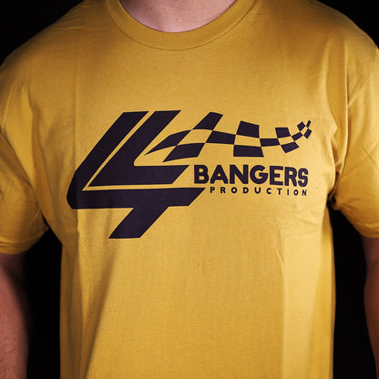 4Bangers Racing T-Shirt - Gold