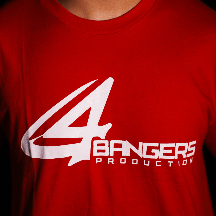 4BP Logo T-Shirt - Red