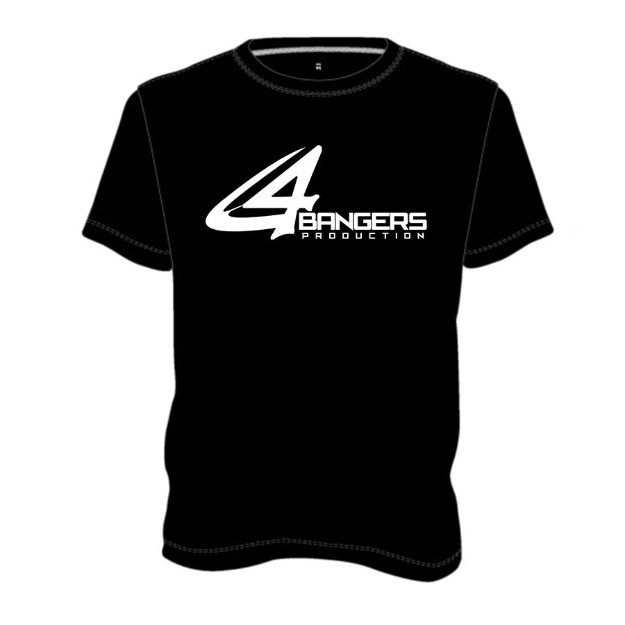 4BP Logo T-Shirt - Black