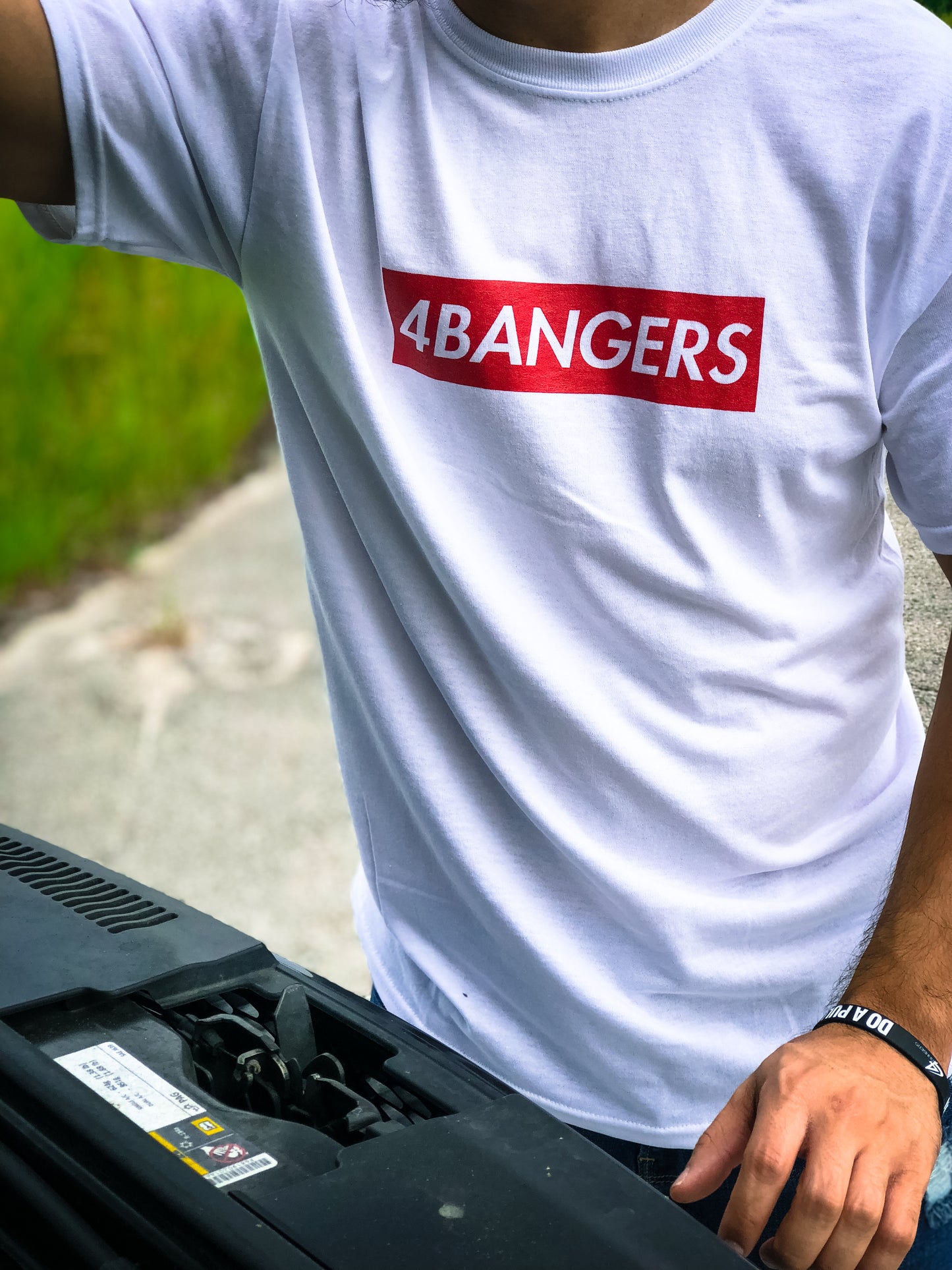 4Bangers Box logo T-Shirt