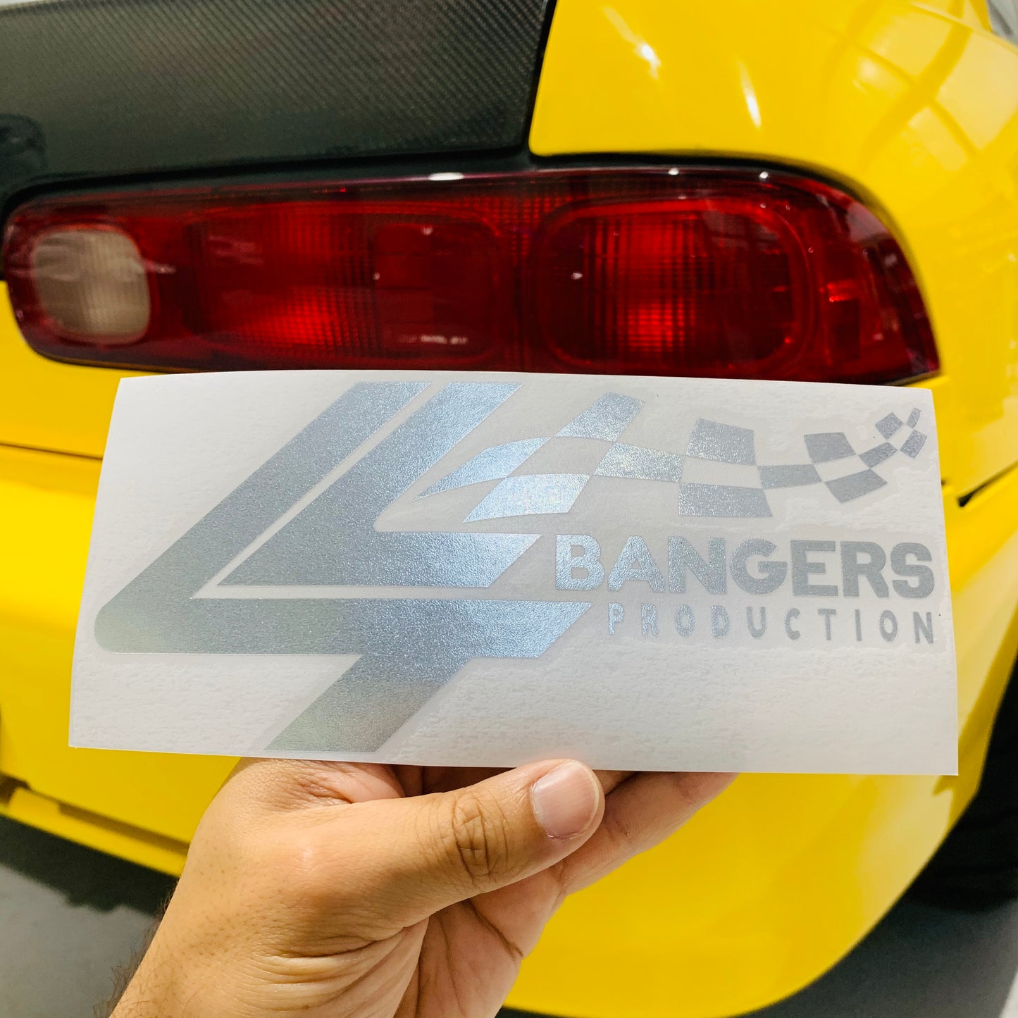 4Bangers Racing 8" Sticker (3 color options)