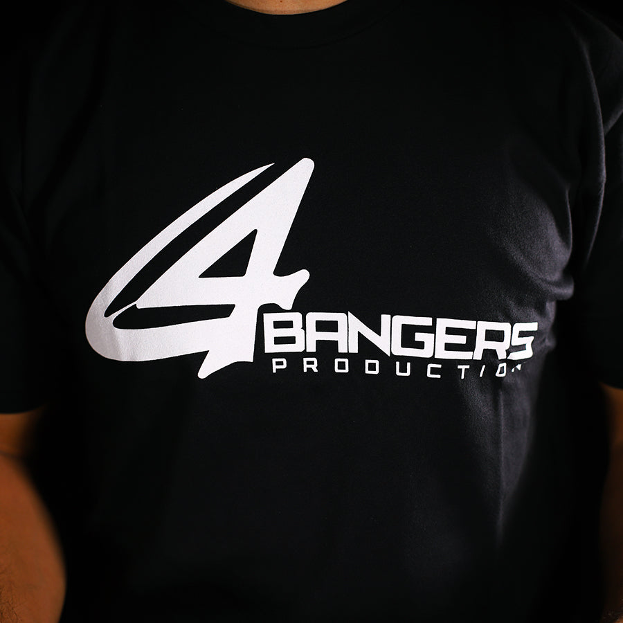 4BP Logo T-Shirt - Black